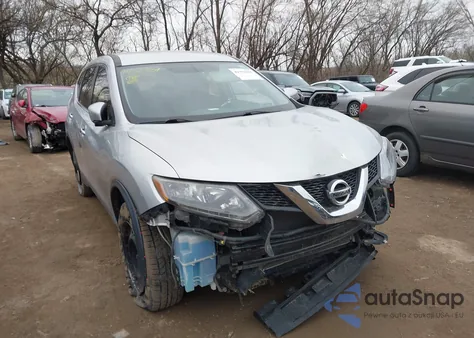 2014 Nissan Rogue S z USA, uszkodzony, nr VIN 5N1AT2MV3EC753181